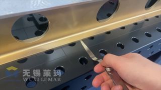 0.02mm Ultra Flatness Verified | Our 3D Flexible Welding Table Delivers Micron-Level Precision
