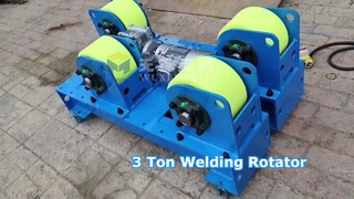 3T Adjustable Pipe Welding Rotator for Pressure Vessel Welding