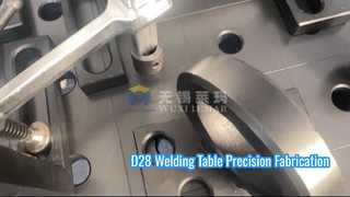 High-Quality D28 3D Flexible Welding Table Display Video