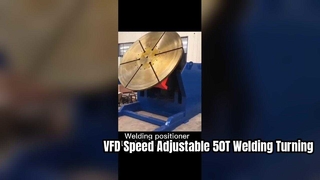 50 Ton Heavy Duty Welding Positioner For Tank Welding