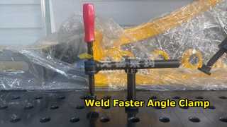 180°/45° Telescopic Welding Table Clamp for D16 Welding Table